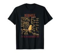 Mientras Tanto, en la Caja, el Gato de Schroedinger planea su Venganza! Camiseta