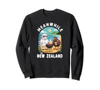 Mientras Tanto en Nueva Zelanda Kiwi Sheep BBQ Summer Souvenir Sudadera