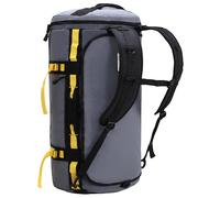 MIER Bolsa de deporte grande impermeable con compartimento para zapatos, convertible en mochila, color gris, 60 l, gris, Bolsas de deporte