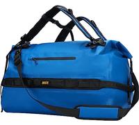MIER Bolsa de lona impermeable grande con ruedas para kayak, rafting, canotaje, natación, camping, viajes, gimnasio, playa, 60L/80L, Blue, (60L) UK, Bolsa seca
