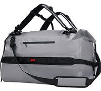 MIER Gran Mochila Impermeable con Tapa Enrollable, Bolsa Seca para Kayak, canotaje, Rafting, Surf, natación, Bolsillo Frontal de fácil Acceso con Cremallera, Respaldo Acolchado y, Gris, (60L) DE