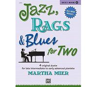 Mier jazz rags & blues for 2 bk4 p4h livre sur la musique (Jazz, Rags & Blues for Two)