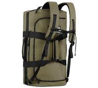 MIER Mochila Resistente al Agua Convertible con Correas de Mochila para Gimnasio, Deportes, Viajes, Verde Oscuro, 40L US