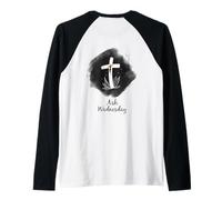 Miércoles de Ceniza - El período de ayuno de Cuaresma - ART ON BACK Camiseta Manga Raglan
