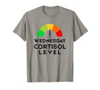 Miércoles de Nivel de cortisol Divertido Camiseta