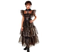 Miércoles Rave ’N Vestido Niña Familia Addams con Licencia Niños Disfraces