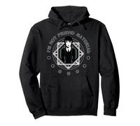 Miércoles Serie Miércoles No soy amigo Material Sudadera con Capucha