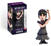 Miércoles Wednesday Addams Al Baile Figura 11cm Texto Original En Minix TV 127