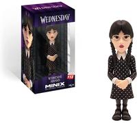 Miércoles Wednesday Addams Figura 11cm Texto Original En Serie Minix TV 113