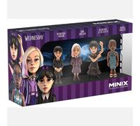 MINIX Bandai Pack Figuras de Juguete de la Serie Wednesday MN14781