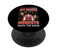Mierda, resulta Que Este es mi Circo y Esos Son mis Monos PopSockets PopGrip Adhesivo