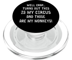 Mierda, resulta Que Este es mi Circo y Esos Son mis Monos PopSockets PopGrip para MagSafe