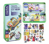 mierEdu- PUZLE MAGNÉTICO MIS Viajes-Coches Puzzles y Rompecabezas, Multicolor (ME0884)