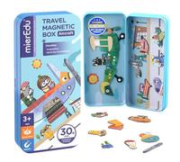 MierEdu- PUZLE MAGNÉTICO MIS Viajes-Aviones Bombero Puzzles y Rompecabezas, Multicolor, Small (ME0881)