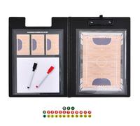 Miershanwell Pizarra Futbol Entrenador, Magneticas Carpeta Táctica de Futsal Plegable Pizarra Tactica fútbol para Entrenamiento de Fútbol - Football Tactics Coaching Board con Lapiceros Borrador