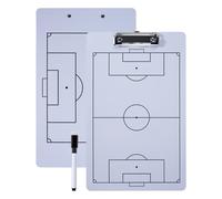 Miershanwell Pizarra Futbol Entrenador, Magneticas Carpeta Táctica de Futsal Plegable Pizarra Tactica fútbol para Entrenamiento de Fútbol - Football Tactics Coaching Board con Lapiceros Borrador