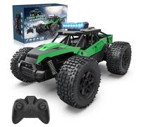 Mieryd Coche teledirigido, juegos para niños a partir de 6, 7, 8 y 9 años, 2,4 GHz, 1:20, camión teledirigido, camión con luz LED, monstruo, camión teledirigido, juguete para coche, regalos de Navidad