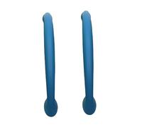 Mifeiwukawa Paquete de 2 tiradores de aleación de zinc para armarios de cocina, tiradores de cajones coloridos para puerta de armario de baño, habitación de los niños, forma de puente arqueado