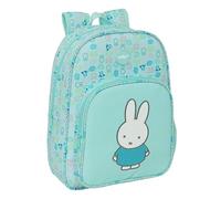 MIFFY FRIENDS - Mochila Infantil, Adaptable a Carro, Fácil Limpieza, Ideal para Niños de Diferentes Edades, Cómoda y Versátil, Calidad y Resistencia, 26x11x34 cm