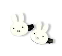 Miffy - Pinzas para el cabello Miffy para el cabello, accesorios para el cabello de conejo, pinzas para el pelo de conejo, pinzas para el pelo lindas, pinzas japonesas para el pelo de anime (pequeñas)