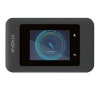 Strong 4G+ AIRSPOT 520 Router WiFi Portátil con SIM, Pantalla a Color, 4G+ LTE CAT6 300 Mbps en Descarga, WiFi AC900Mbps, Hotspot WiFi Portátil para Viajes, Batería Recargable 2500mAh, USB-C
