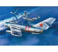 Zvezda 7318 500787318-1:72 MIG-17 Fresco Soviet Fighter - Kit de Montaje de plástico para Principiantes, sin Pintar