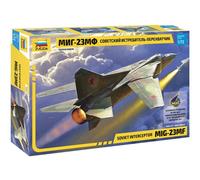 Mig / 23mf "Flogger" Interceptor Soviético Kit De Plástico 1:72 Modelo ZVEZDA