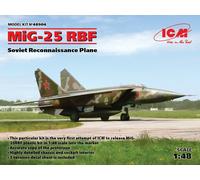 Mig-25 RBF, Avión De Reconocimiento Soviético 1:48 Kit De Modelo De Plástico ICM