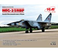 Mig-25 Rbf, Avión De Reconocimiento Soviético 1:72 Kit De Modelo De Plástico ICM