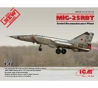 Mig-25 Rbt, Avión De Reconocimiento Soviético 1:72 Kit De Modelo De Plástico ICM