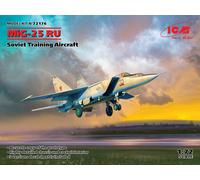 Mig-25 Ru Aeronave De Entrenamiento Soviética 1:72 Kit De Modelo De Plástico ICM