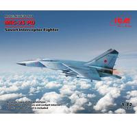 MiG-25PD, Soviet Interceptor Fighter 1:72 Plástico Modelo Kit Icm