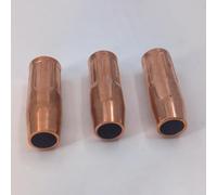 MIG - Boquilla de soldadura 21-50 cónica para Lincoln para magnum 100L para mini soplete de soldadura #1 de 1/2 pulgada, artículo de cobre, paquete de 3