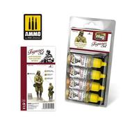 Mig - Japanese Infantry WWII Figures Set 4 Jars 17 Ml (11/21) *mig7040