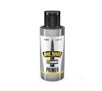 Mig Jimenez AMMO by One Shot Primer Imprimación Gris - Bote de 60 ml de Imprimación Gris Auto-nivelante y Lijable - A.MIG-2024