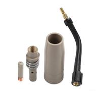 MIG Puntas de soldadura 15AK Kit de boquilla anti salpicaduras punta de contacto difusor titular para piezas de soldador autoescudo 0,6-1,2 mm (0,6 mm)