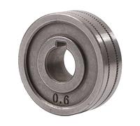 MIG - Rollo de alimentación de alambre de soldadura K moleteado que aporta una larga vida útil y una alimentación suave de 0,8 a 1,0 mm/1,0 a 1,2 mm/0,6 0,8 mm, máquina de soldadura Mig