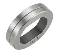 MIG Rollo de transmisión de alambre .025-.030 V-Groove Smooth, para Lincoln Welder Reemplaza KP2529-1, rodillo de alimentación de ranura V