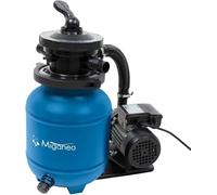 Miganeo - 40385 Filtro de arena dinámico 6500 de potencia de bombeo 4,5m³ azul, gris, negro, para piscina, azul