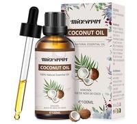 MIGCAPUT Aceite Esencial de Coco 100ML, Aceite de Fragancia de Coco Premium, Aceite Esencial de Aromaterapia para Humidificador, Difusor, Baño, Vela de Bricolaje, Jabón, Perfume