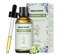 MIGCAPUT Aceite Esencial de Manzanilla 100ML, 100% Natural Aceites Esenciales de Aromaterapia para Humidificador Difusor, SPA, Masaje, Dormir, Jabón Artesanal