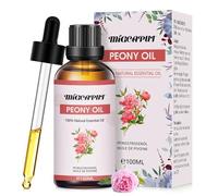 MIGCAPUT Aceite Esencial de Peonía 100ML, 100% Natural Aceites Esenciales de Aromaterapia para Humidificador Difusor, SPA, Masaje, Dormir, Jabón Artesanal