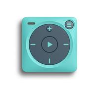 Mighty 3 Amazon Music Player - Música sin pantalla y sin conexión para niños y para hacer ejercicio, con auriculares Bluetooth y con cable, sin necesidad de teléfono para la reproducción - Azul
