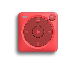 Mighty 3 Amazon Music Player - Música sin pantalla y sin conexión para niños y para hacer ejercicio, con auriculares Bluetooth y con cable, sin necesidad de teléfono para la reproducción - Rojo