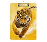 Mighty Animal - Portapapeles de estilo realista, irrompible, impermeable, para profesores, portapapeles para escribir con clip, tamaño 9 x 12 pulgadas