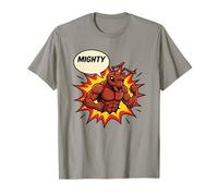 Mighty Bull Ant Comic - Gráfico de Insectos Fuertes Estilo superhéroe Camiseta