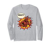 Mighty Bull Ant Comic - Gráfico de Insectos Fuertes Estilo superhéroe Manga Larga