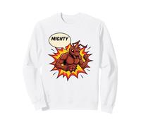 Mighty Bull Ant Comic - Gráfico de Insectos Fuertes Estilo superhéroe Sudadera