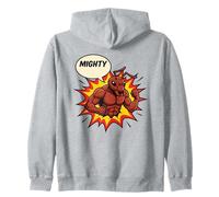 Mighty Bull Ant Comic - Gráfico de Insectos Fuertes Estilo superhéroe Sudadera con Capucha