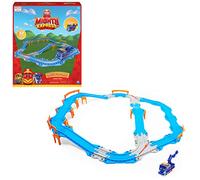 Mighty Express Juego de 32 Piezas conectables y Tren Exclusivo de Milo, Juguetes para niños 3+
